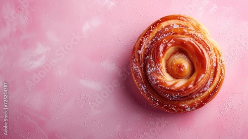 Greeting Card and Banner Design for National Sticky Bun Day photo