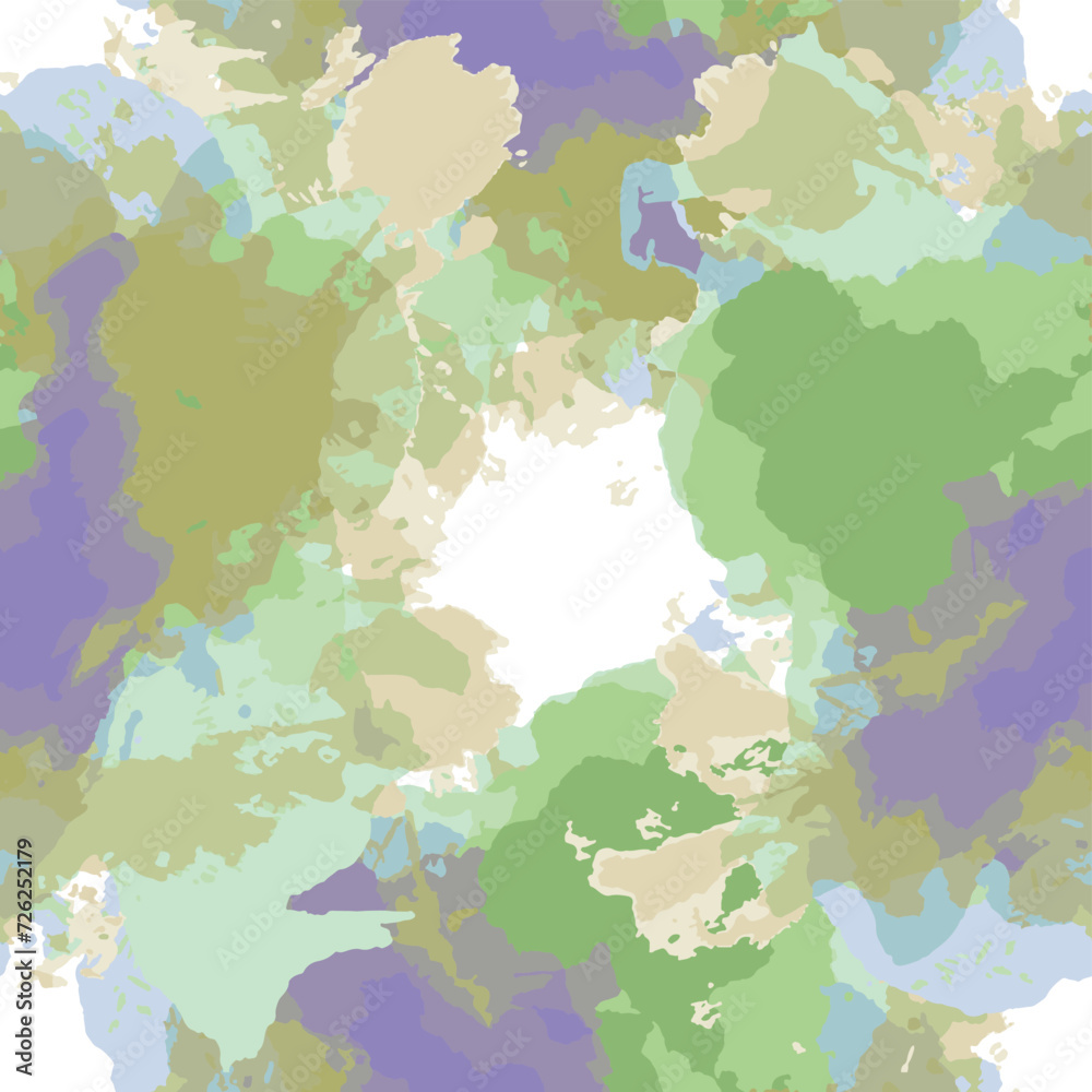 Obraz premium Seamless artistic watercolor colorful splash pattern.