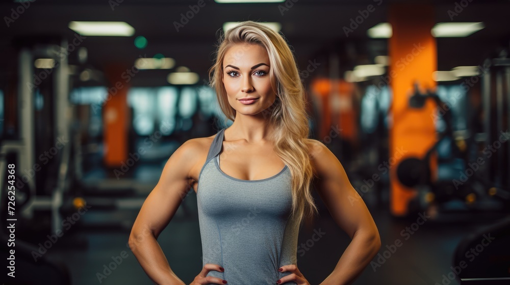 Personal Training and fitness coaching application and trainer, beautiful woman, modern lifestyle and fitness Personal Training and fitness coaching application and trainer, beautiful woman, modern lifestyle and fitness
