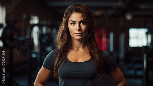 Personal Training and fitness coaching application and trainer, beautiful woman, modern lifestyle and fitness
