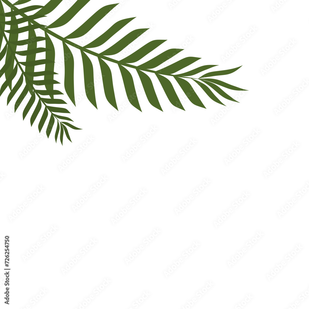 Palm Leaves Corner Palm Leaves Corner