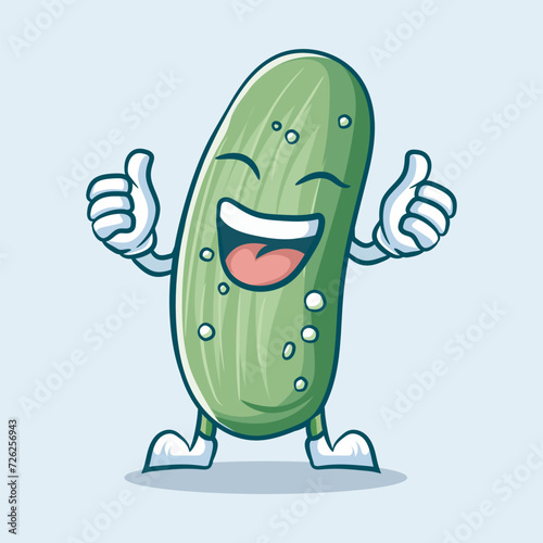 Pickle Vector Character Illustration Arts