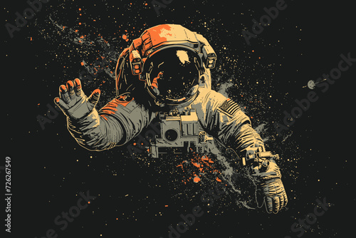 astronaut lost in space