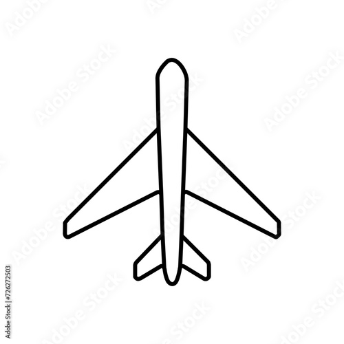 Air flight vector icon. route illustration sign. air tickets symbol. travel logo or mark.