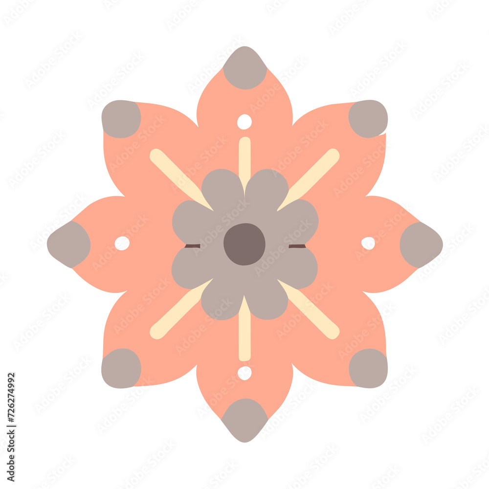 Beautiful flower shape design for various decorations. Beautiful flower shape design for various decorations.