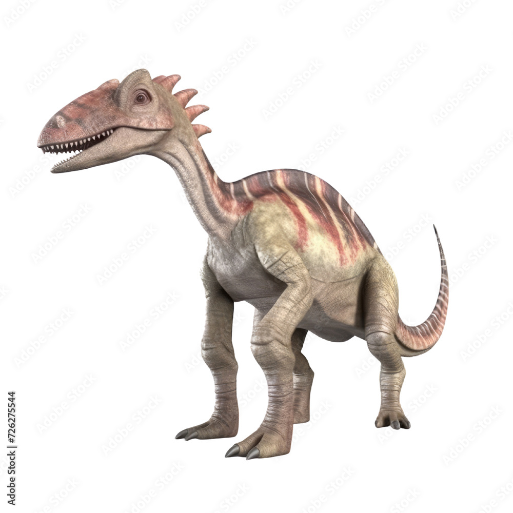 Cartoon Parasaurolophus PNG Cutout, Generative AI Cartoon Parasaurolophus PNG Cutout, Generative AI