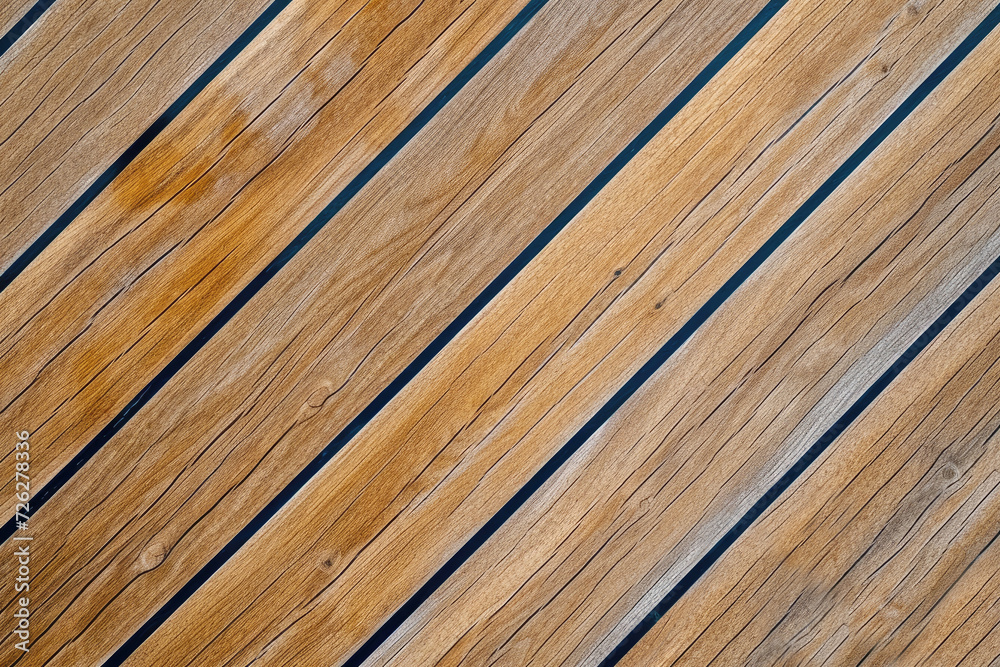 Teak wood deck board texture