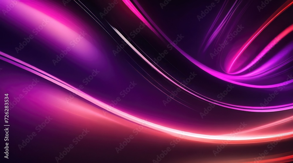Wavy Abstract lines wallpaper, abstract glowing gradient aura fluid lines 