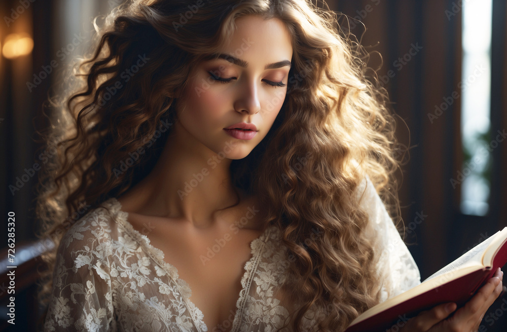 Portrait of a beautiful blonde woman Portrait of a beautiful blonde woman