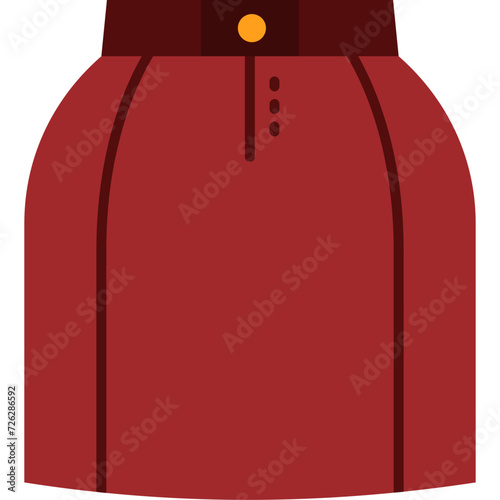 Mini skirt Icon