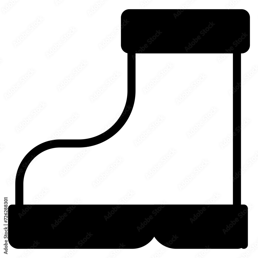 Rubber boots icon Rubber boots icon