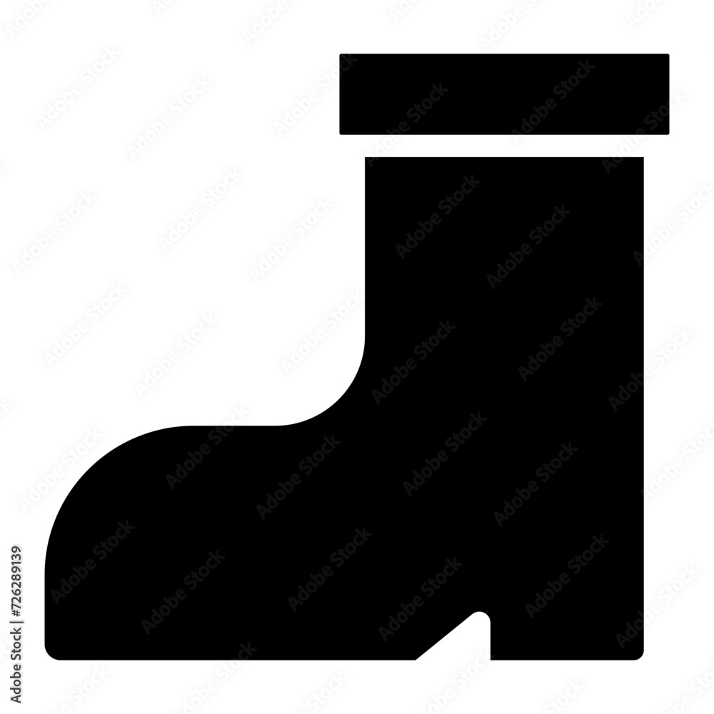 Rubber boots icon Rubber boots icon