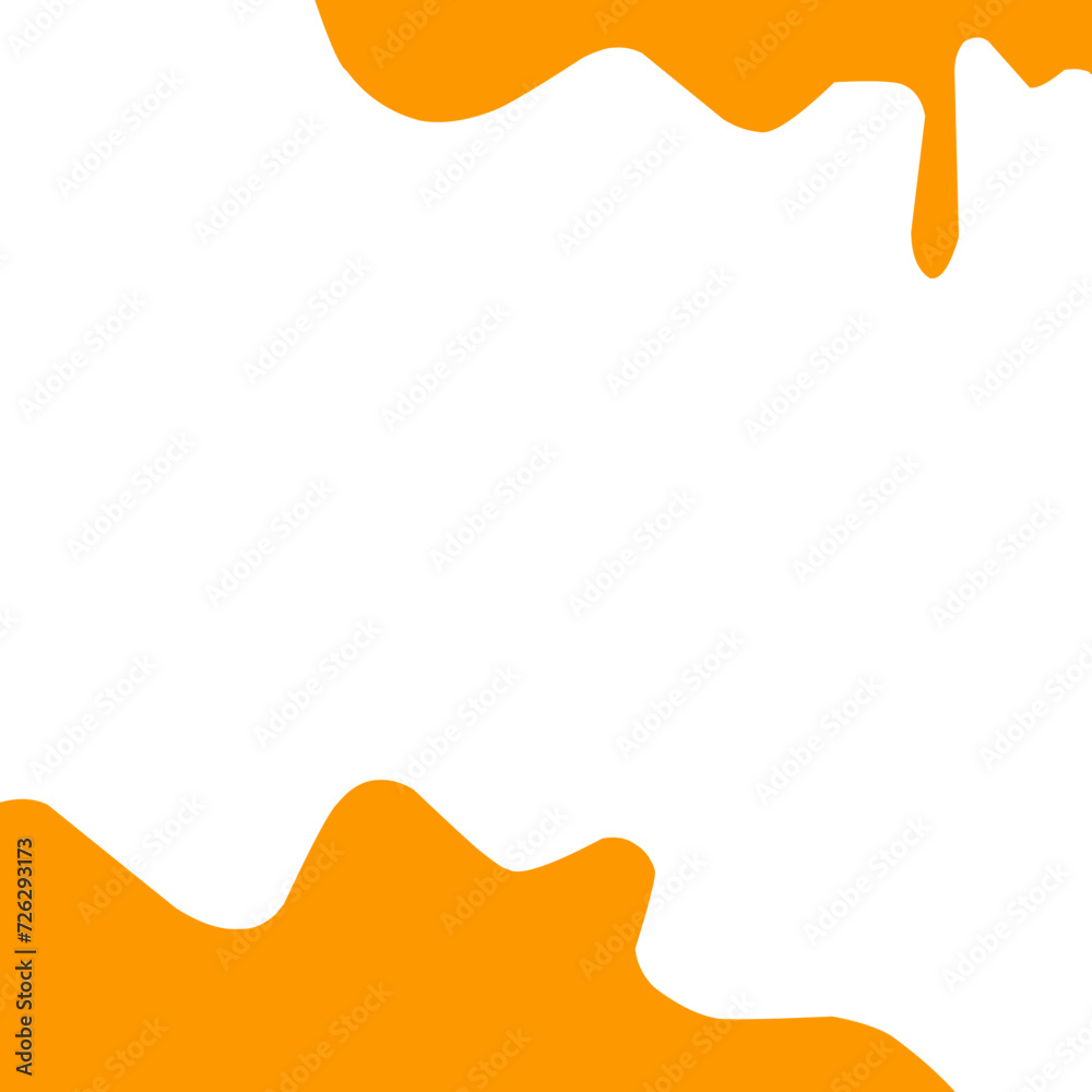 Obraz premium orange juice splash