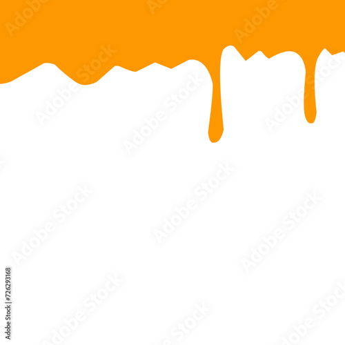 orange juice splash