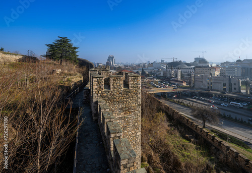 Fortress Kale in Skopje, North Macedonia