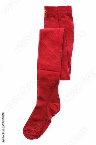 Children's red tights