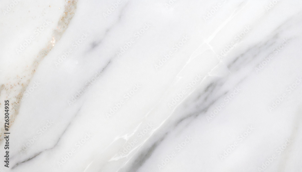 Fototapeta premium Biały ekskluzywny marmur, delikatny wzór, dekoracja płytka generative ai