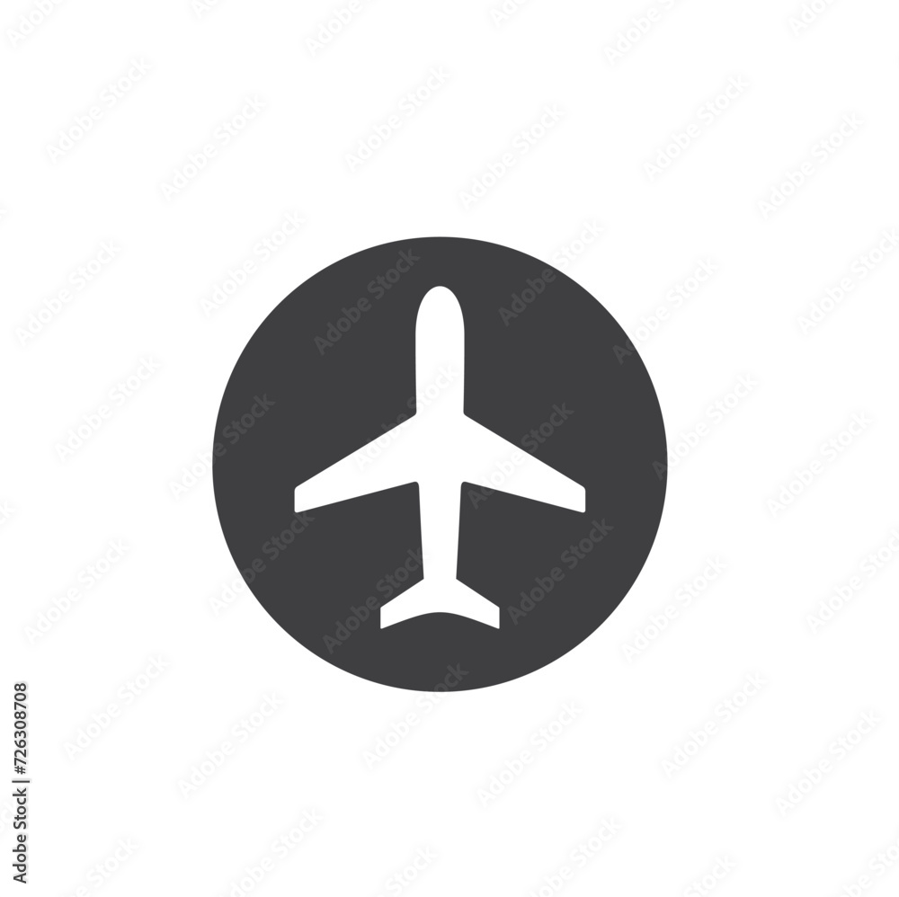 airplane mode symbol, airplane mode icon, vector art. airplane mode symbol, airplane mode icon, vector art.