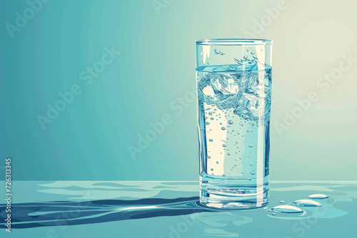 Water Intake: Stay well-hydrated by drinking an adequate amount of water throughout the day photo