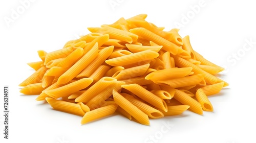 Macaroni isolated on white 