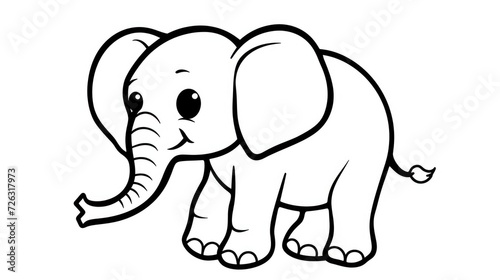 25 Elephant Coloring Pages © Andi