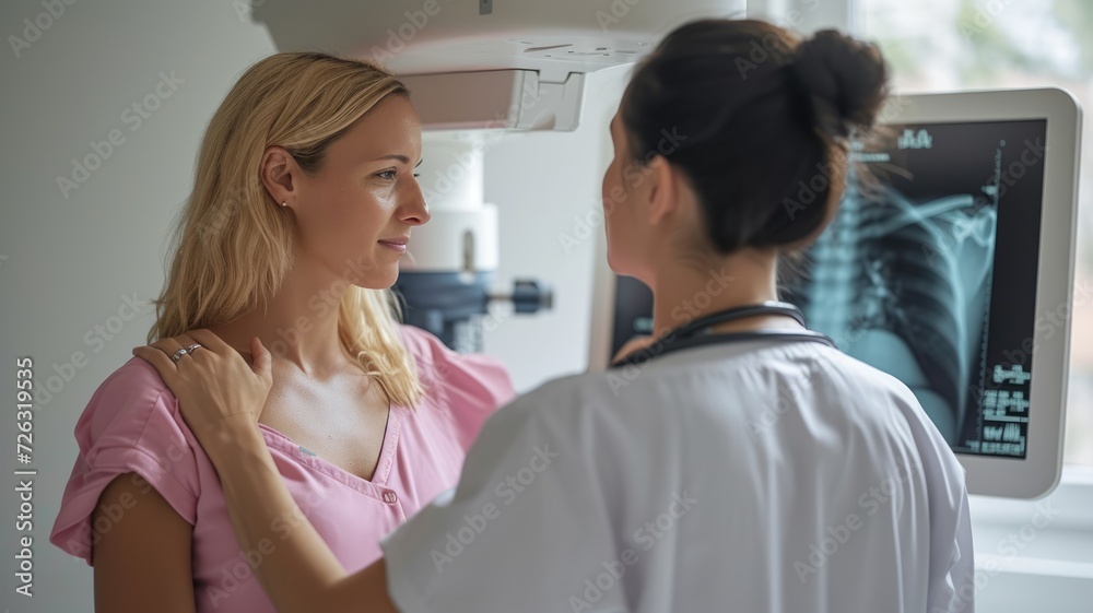 A mammogram is performed by a mammography on the patient. Modern technologically advanced society is one that combines a number of factors A mammogram is performed by a mammography on the patient. Modern technologically advanced society is one that combines a number of factors