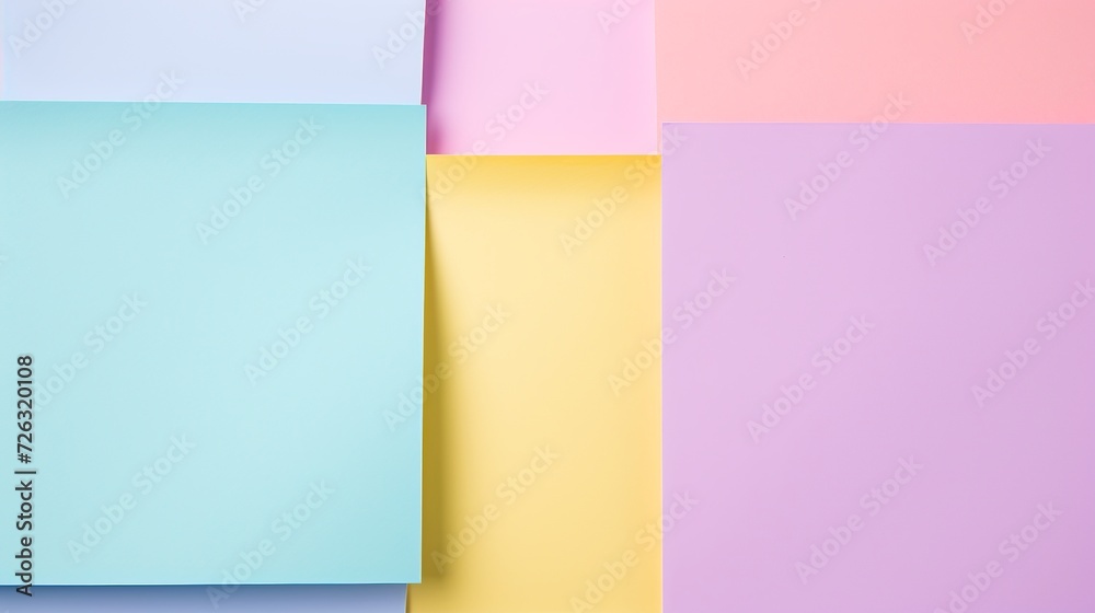 Obraz premium Punchy pastel paper background