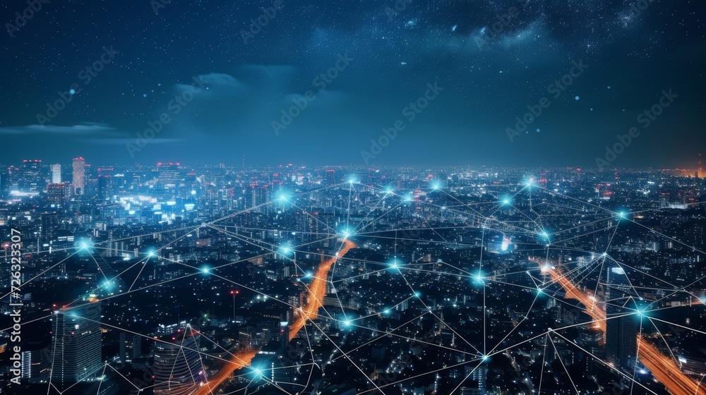 Urban Connectivity: The Tapestry of Wireless Signs