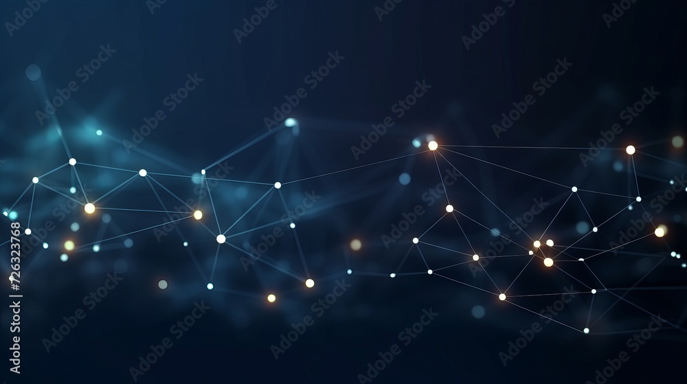 Abstract background molecules technology with polygonal shapes connecting dots and lines connection structure big data visualization Abstract background molecules technology with polygonal shapes connecting dots and lines connection structure big data visualization