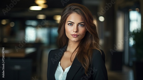 Beautiful business woman portrait