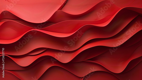 red layer background