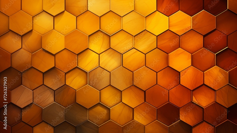 Abstract background with hexagons Abstract background with hexagons