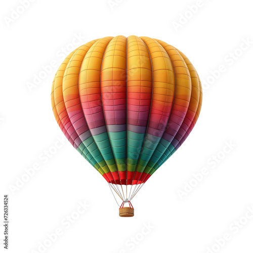 colorful hot ballon air png