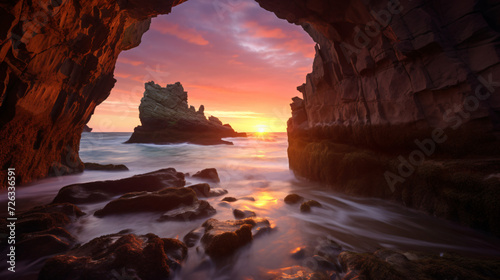 Spain Galicia Rock Arches