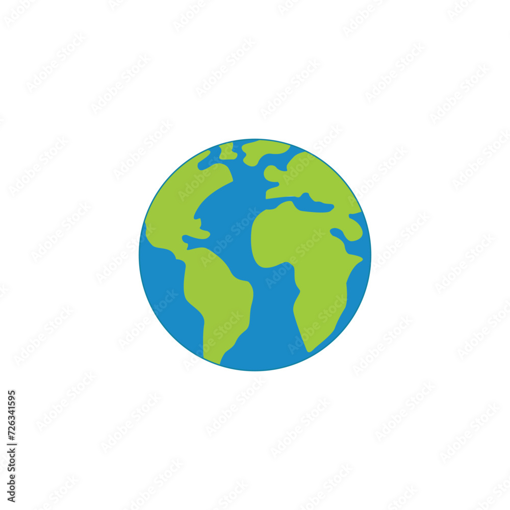 Earth Leaf Elegant Icon