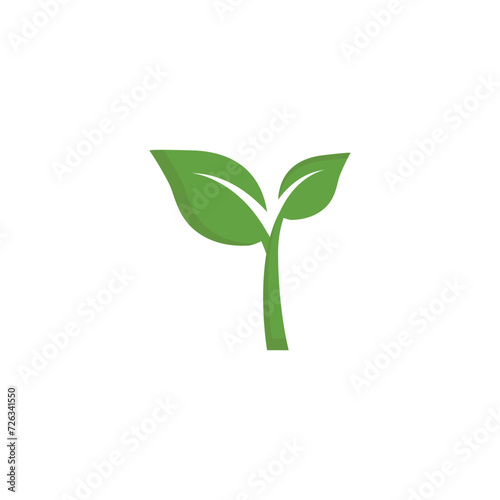 Earth Leaf Elegant Icon