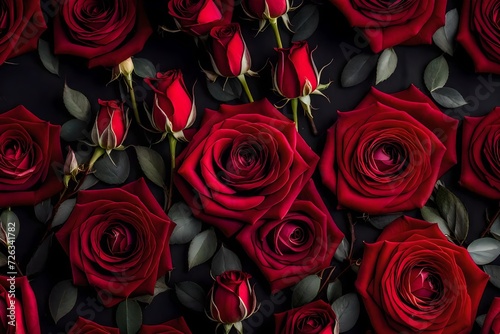 Create a visual masterpiece with a stock photo featuring a red rose background  capturing the essence of romance and infusing it with timeless beauty.