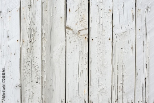 Transform your project with the rustic charm of weathered wooden planks, featuring peeling white paint for a distressed yet captivating background