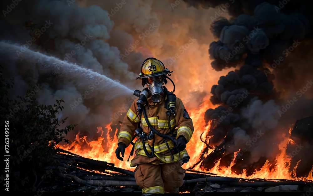 Guardians of the Flame The Courageous Role of Firefighters in Emergency Response and Safety ai generated Guardians of the Flame The Courageous Role of Firefighters in Emergency Response and Safety ai generated