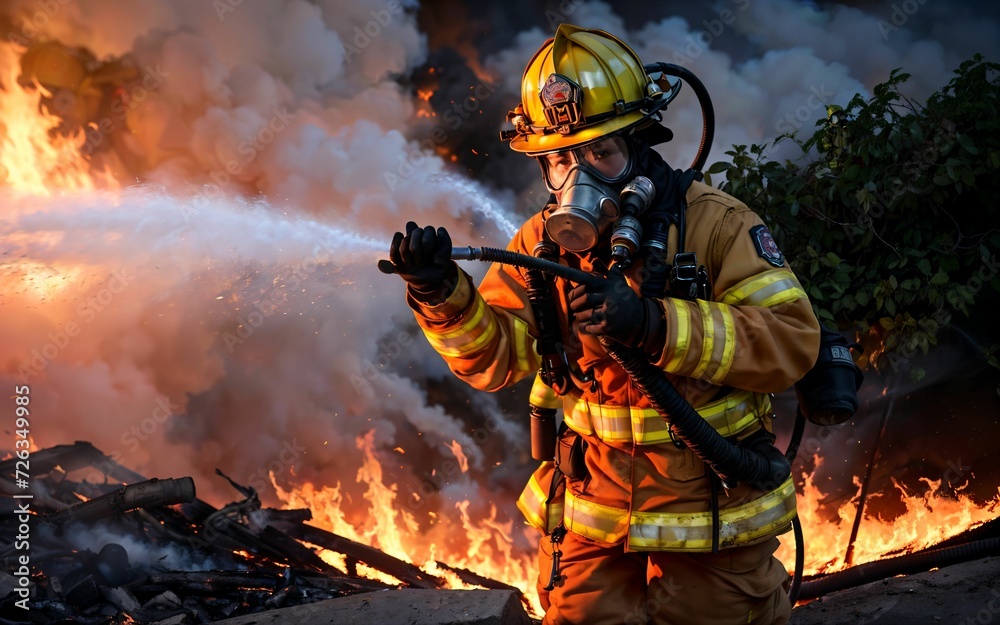 Guardians of the Flame The Courageous Role of Firefighters in Emergency Response and Safety ai generated Guardians of the Flame The Courageous Role of Firefighters in Emergency Response and Safety ai generated