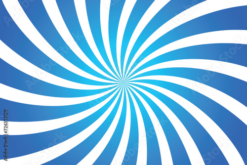 Spiral background blue gradient