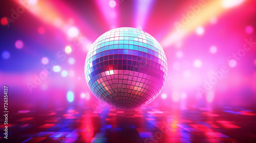 Shiny disco ball