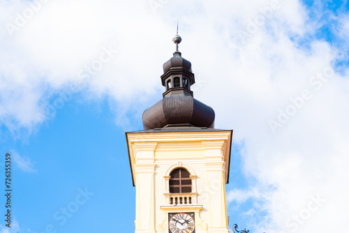 the tower of the town hall palace in Sibiu