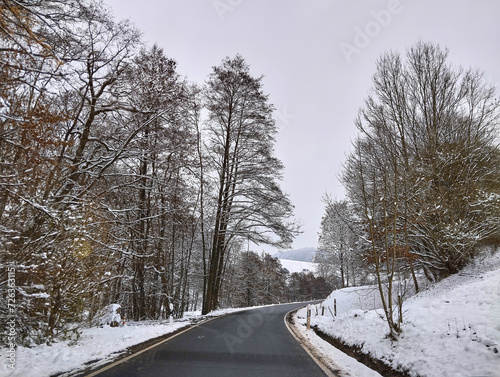 road in winter