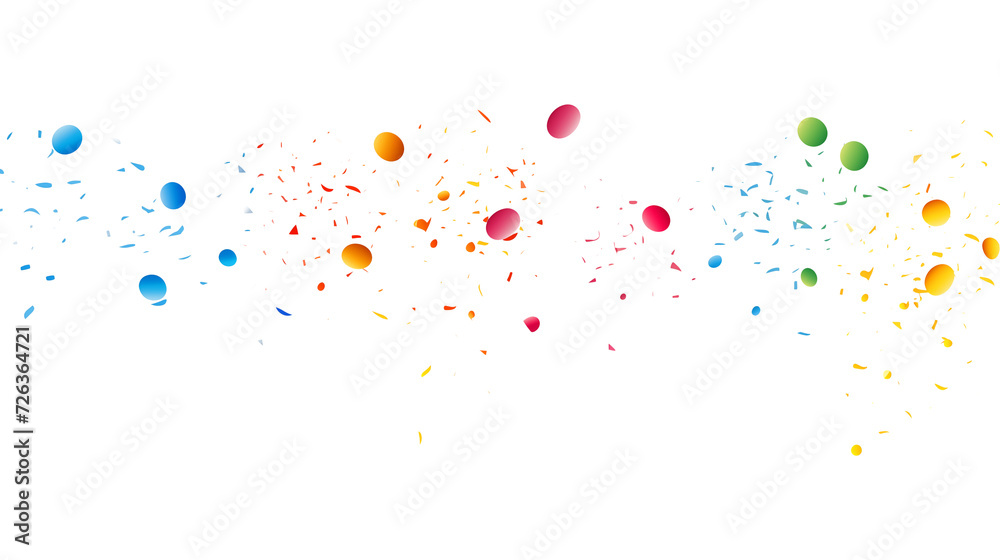 confetti isolated on transparent background Remove png, Clipping Path, pen tool, white