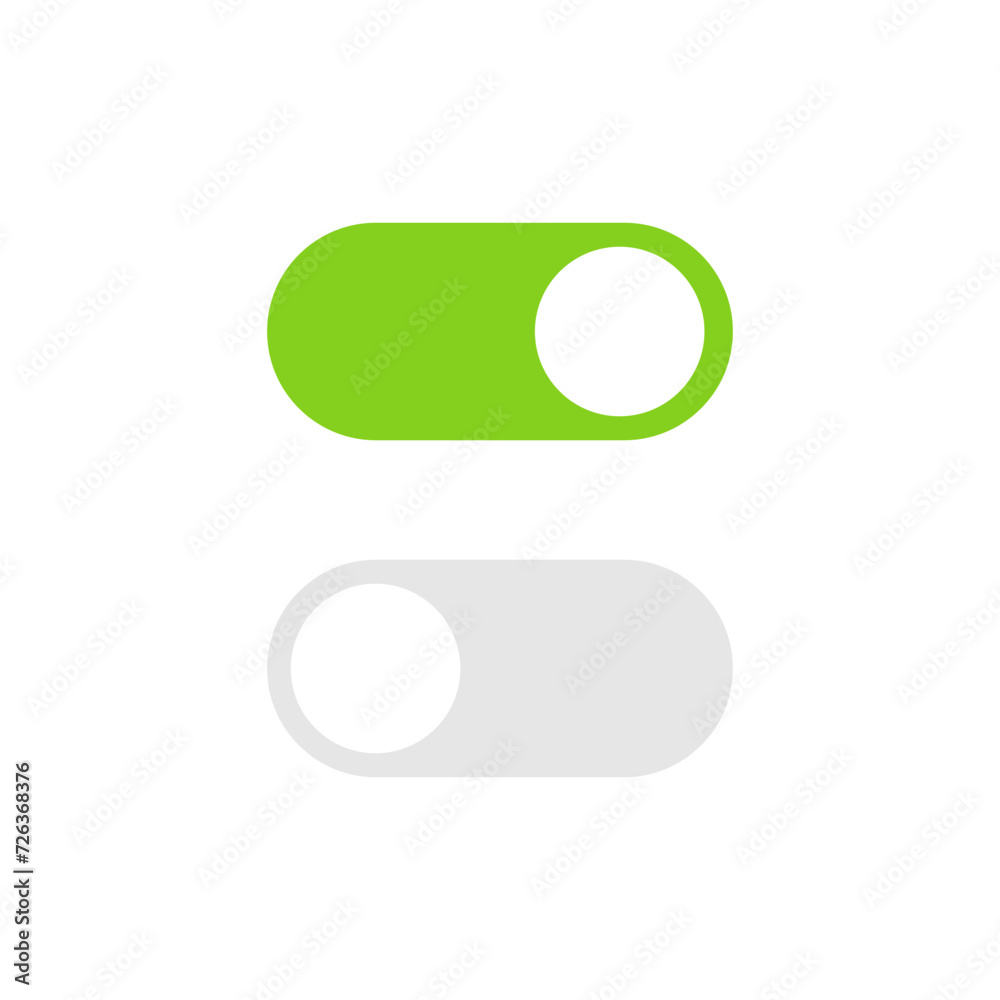 On and Off icon vector. Computer icon power conrol switch for web and app On and Off icon vector. Computer icon power conrol switch for web and app