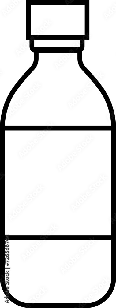 Water bottle icon in line Style. Plastic water bottle. Container water bottle sign editable stock. Alcohol Beverage Bar Drink Concept. Glass beer shape symbol. Vector image on transparent background. Water bottle icon in line Style. Plastic water bottle. Container water bottle sign editable stock. Alcohol Beverage Bar Drink Concept. Glass beer shape symbol. Vector image on transparent background.