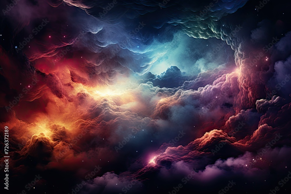 Digital dream star track night sky abstract art design graphic poster web page PPT background, creative rainbow, abstract fantasy background of colorful sky, colorful Wallpaper, Realistic, HD Digital dream star track night sky abstract art design graphic poster web page PPT background, creative rainbow, abstract fantasy background of colorful sky, colorful Wallpaper, Realistic, HD