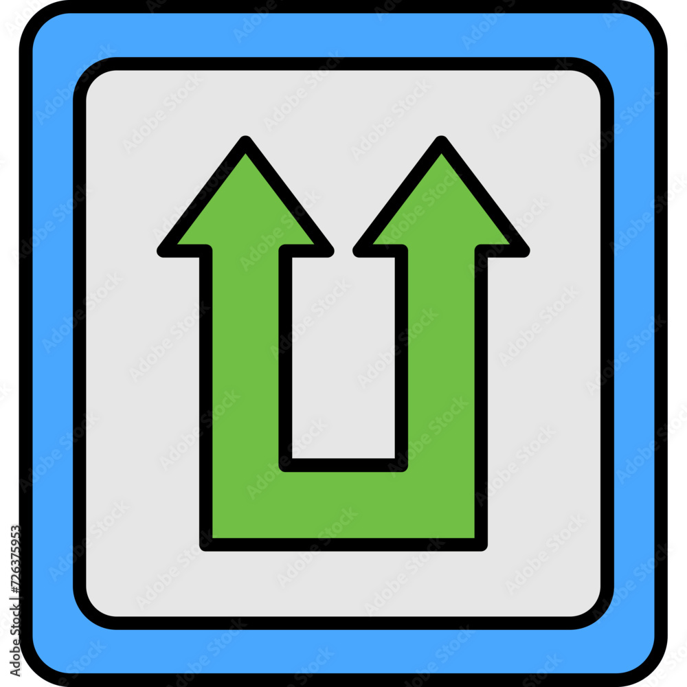 Two Arrows Icon Two Arrows Icon