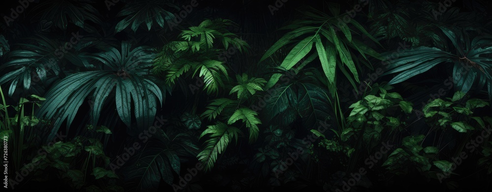 Enigmatic Jungle Depths: A Lush Green Wonderland Unveiled - Generative AI Enigmatic Jungle Depths: A Lush Green Wonderland Unveiled - Generative AI